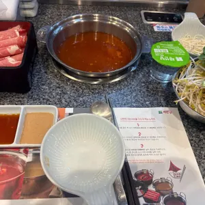 채선당 샤브보트 사진