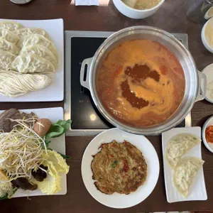 부벽정 평양만두 사진