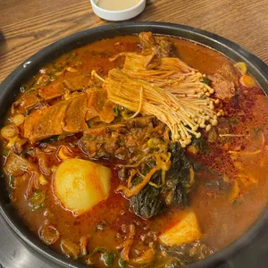 청년감자탕순대국 사진