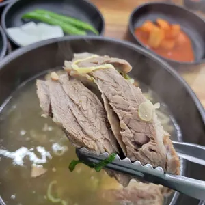 갈비탕 뚝배기 리뷰 사진