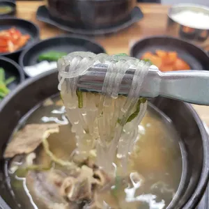 갈비탕 뚝배기 리뷰 사진
