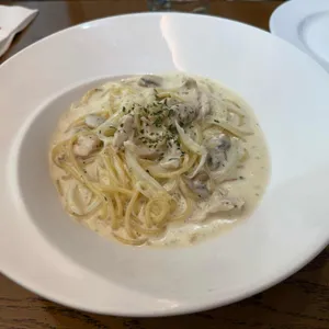 스파게티가있는풍경 사진