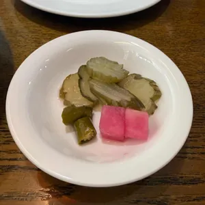 스파게티가있는풍경 사진