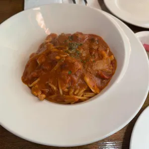 스파게티가있는풍경 사진