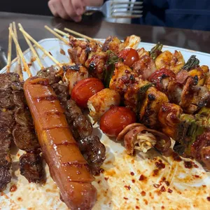 수숯불직화꼬치바베큐 사진