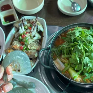 새우랑꽃게랑 사진