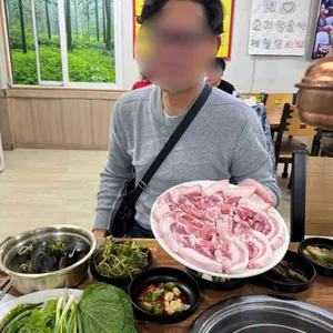 류통뒷고기 사진