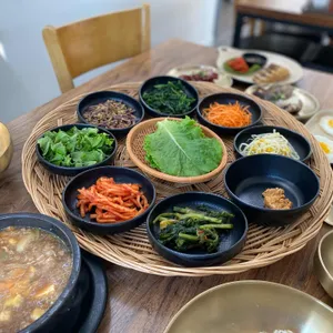 꽃게랑보리밥 사진