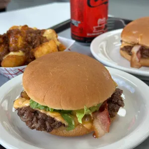 슈퍼마켓화이트버거스탠드 사진