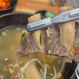 갈비탕 뚝배기 사진