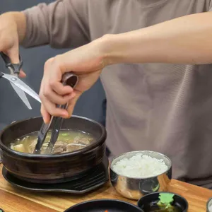 갈비탕 뚝배기 사진