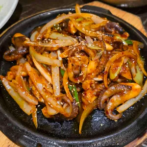 매화곤드레밥 사진