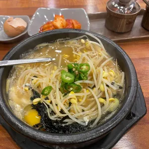 늘이맛 콩나물국밥 국수 사진