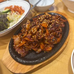 청국장과보리밥 사진