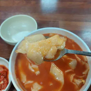 얼큰수제비 사진