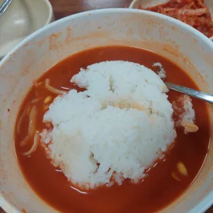 얼큰수제비 사진