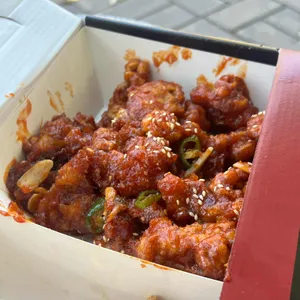 만년닭강정 사진