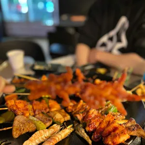 꼬치는 밤 사진