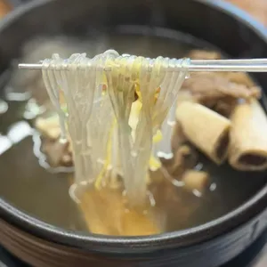 갈비탕 뚝배기 사진