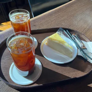 카페 공기 사진