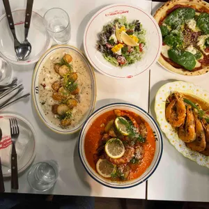 씨푸드 브런치 아멕스 사진