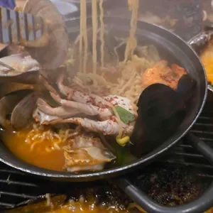 대왕조개구이 사진