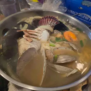 대왕조개구이 사진