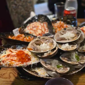 대왕조개구이 사진