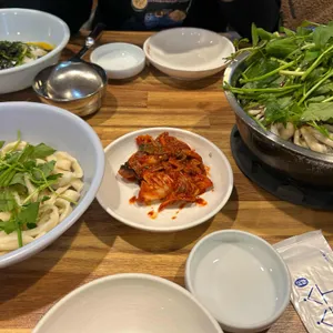 가양 칼국수 버섯매운탕 사진