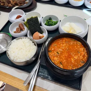 천마 맷돌순두부 사진