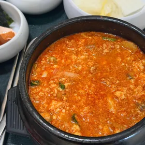 천마 맷돌순두부 사진