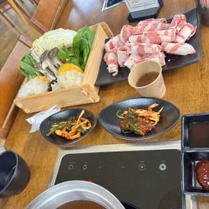 문115 샤브 칼국수 사진