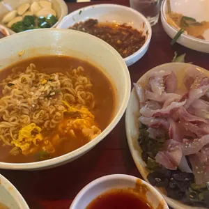 다리위오징어 사진