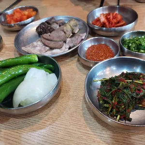 강창구 찹쌀 진순대 사진
