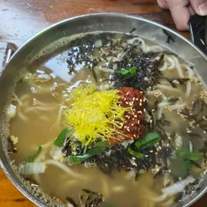 장미칼국수 사진