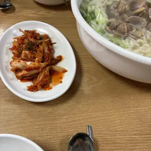 온천칼국수 사진