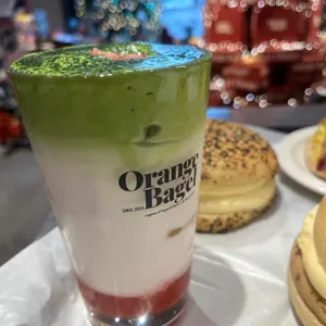 오렌지베이글 사진