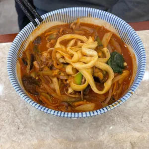 중화칼면 사진