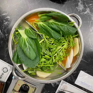 채소담 샤브칼국수 사진