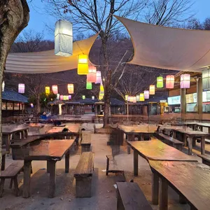 한국민속촌 장터푸드코트 리뷰 사진