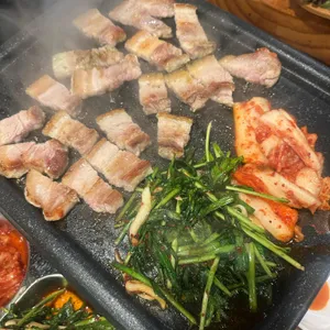 목우촌 부추삼겹살 사진