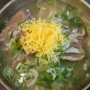 평이담백뼈칼국수 사진