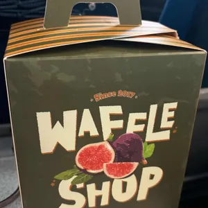 와플샵 리뷰 사진
