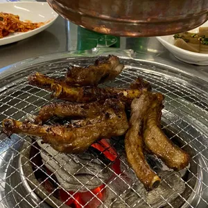 원시인쪽갈비 사진