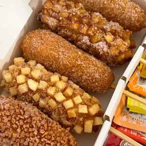 명랑핫도그 사진