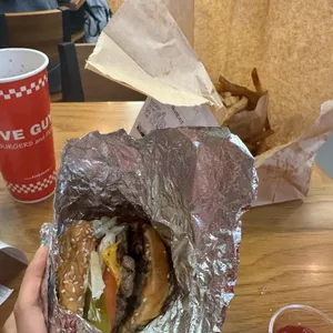 파이브가이즈 리뷰 사진