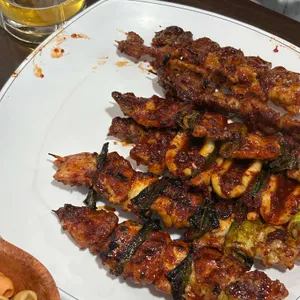 수숯불직화꼬치바베큐 사진