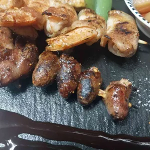 숯불꼬치 일상 사진