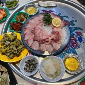 일산대방어 굴찜 사진