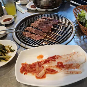 대전실내포장마차 연탄구이 사진